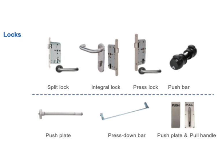 Cleanroom Steel Door lock