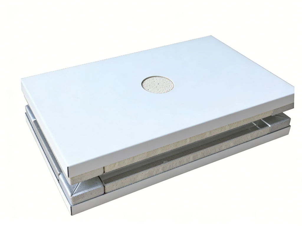 PU/EPS/PIR Insulated Cleanroom Panel